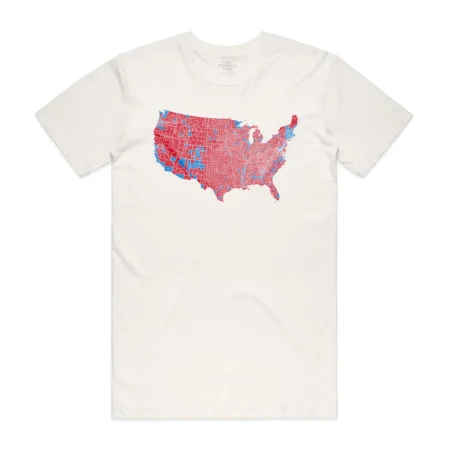 Charlie Kirk Map Tee