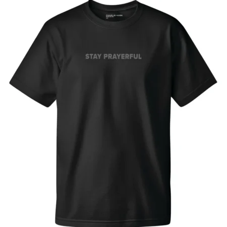 Charlie Kirk Stay Prayerful Tee
