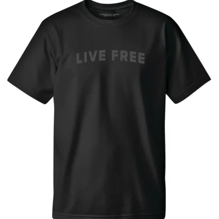 Charlie Kirk The Live Free Tee