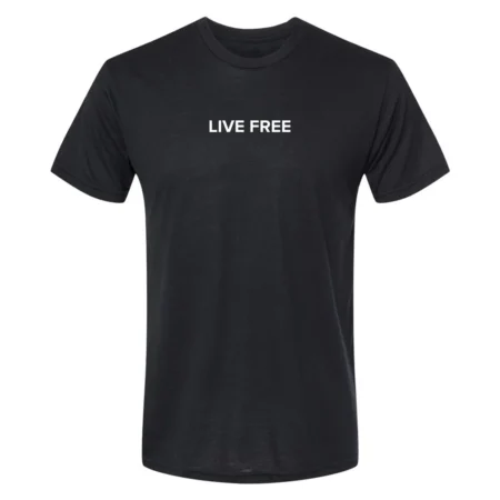 CharlieKirk Live Free Tee