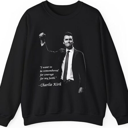 Quote Freedom Charlie Kirk Crewneck